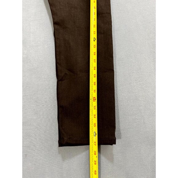 Blue Delta Chino Pants Straight Leg Mid Rise Charcoal Gray Mens Size W31 - Picture 10 of 11